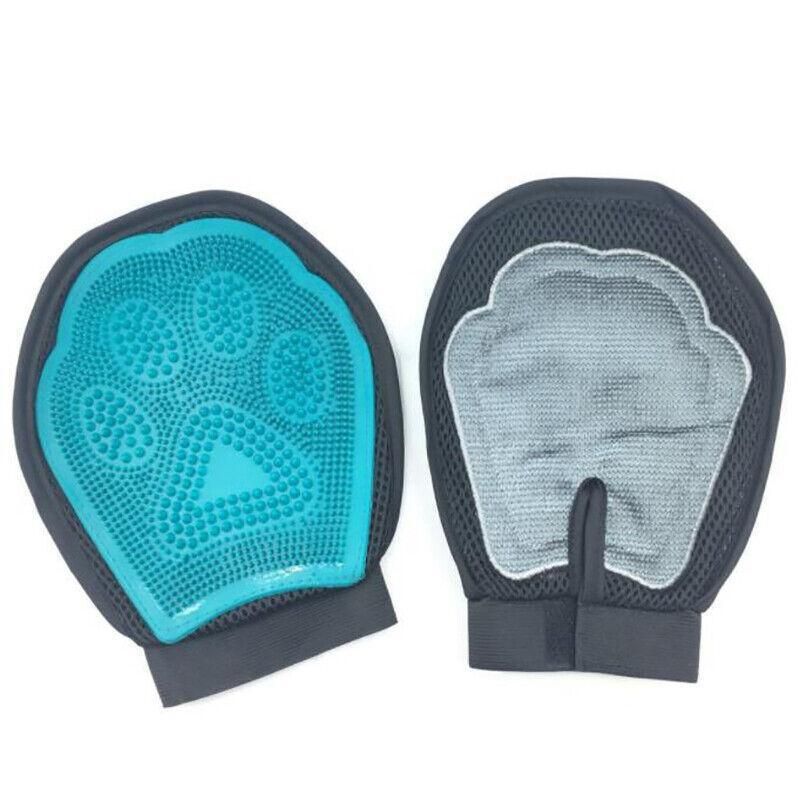 2 in 1 Pet Grooming Glove Deshedding Mitt for Cats and Dogs Hair Removal — image 2