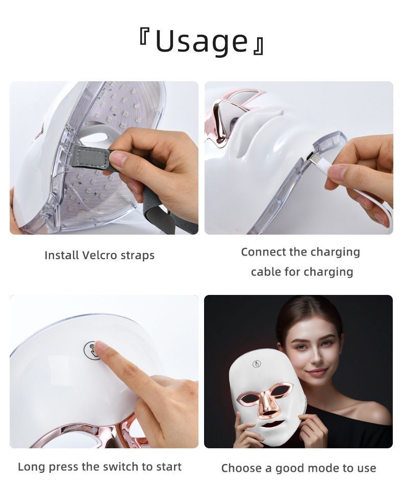 Facial Beauty Device LED Skin Whitening Anti-Aging Skincare — image 6