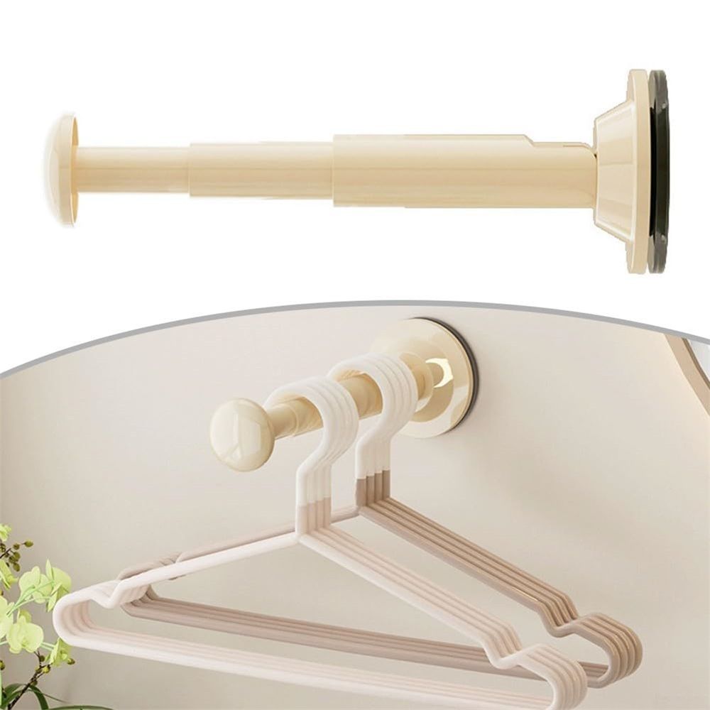 Small Hangers Organizers Stacker Extendable Hangers Rack Simple Installs Designs for Maximizing Space in Laundry Room Telescopic hanger rod — image 3