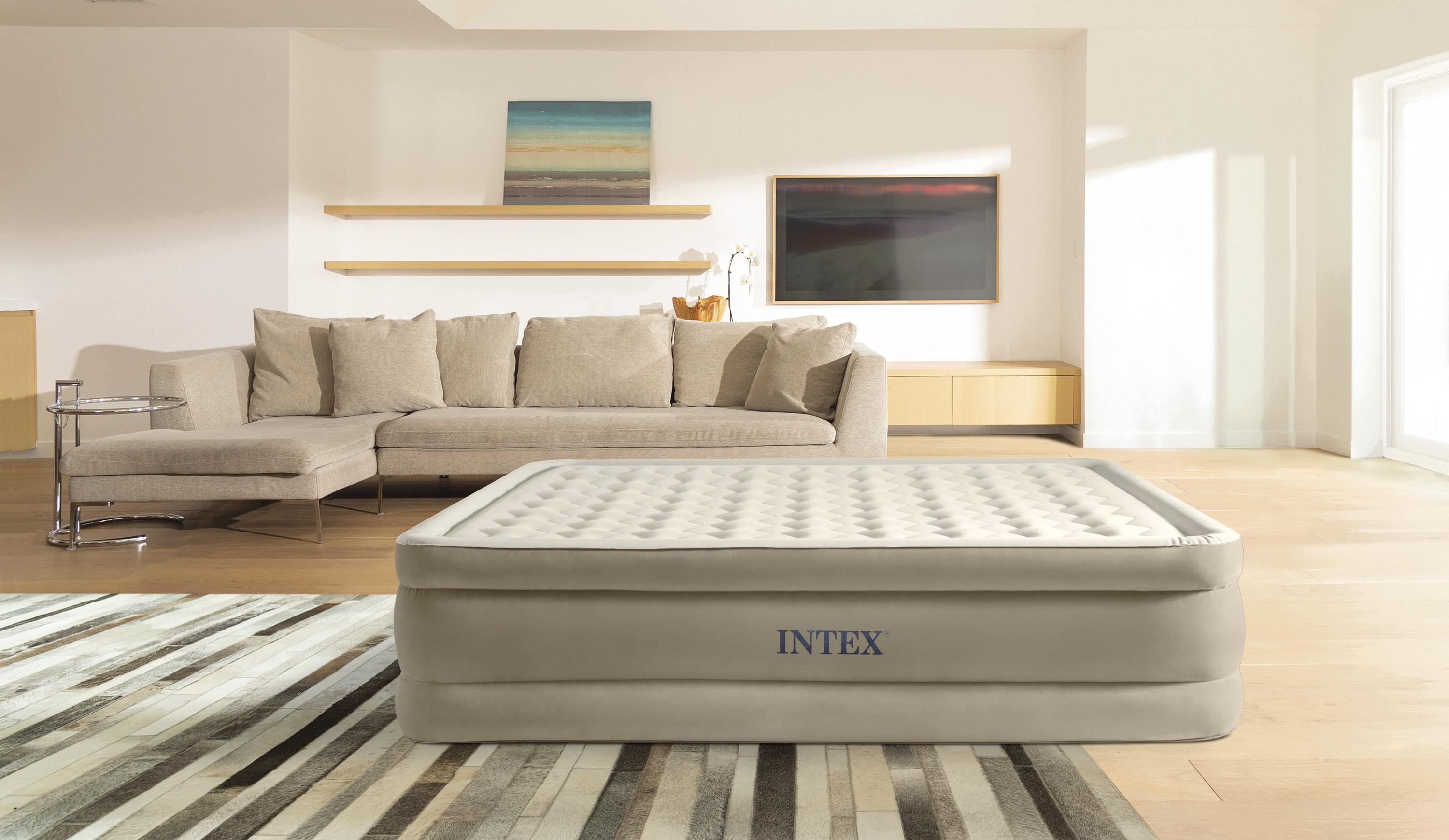 Intex Queen Ultra Plush Airbed 152cm x 203xm x 46cm 64428 — image 2