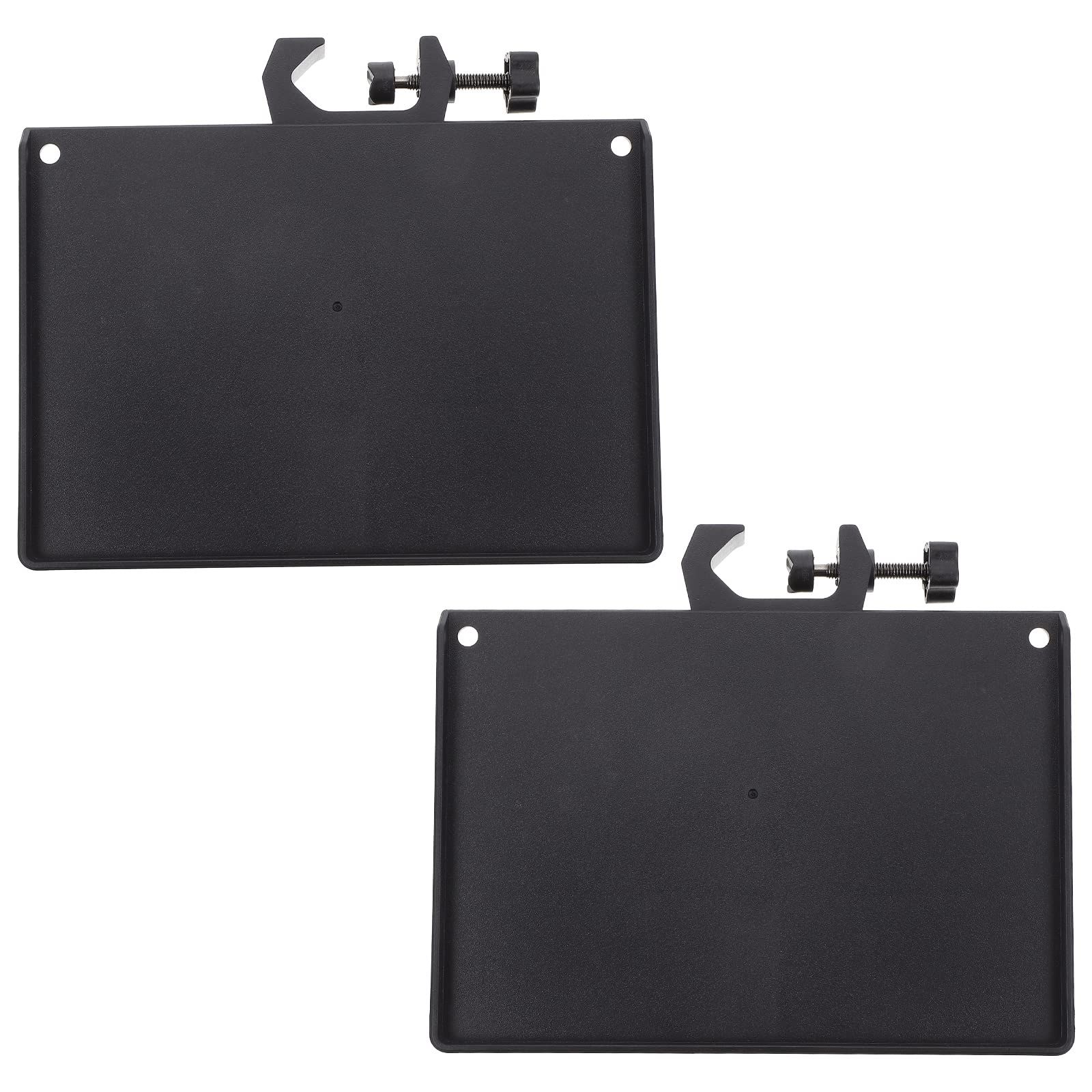 2pcs Universal Sound Storage Tray Live Broadcast Microphone Mic Rack Stand High-quality tray, removable and adjustable