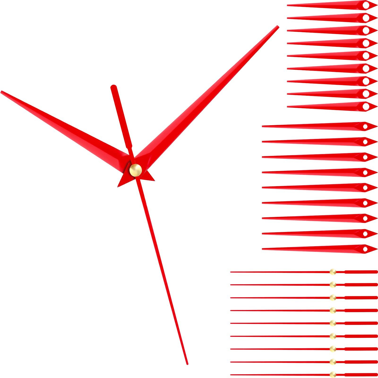 10 pc Clock Hands - Wall Clock Hands Needles Clock Pointers Clock Hands Replacement Parts Accessories for Parts Replacement