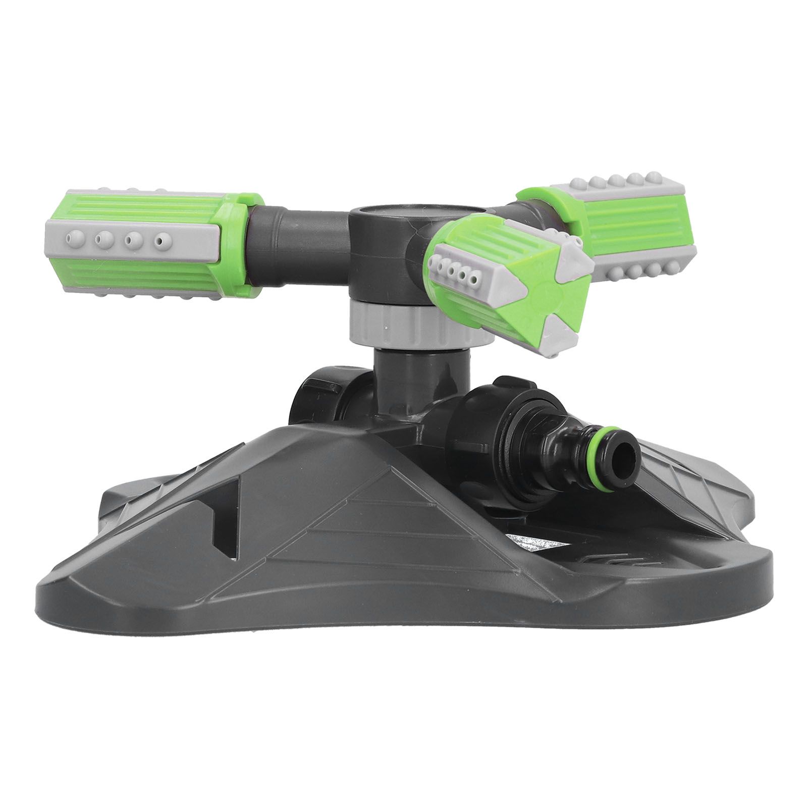 Lawn Water Sprinkler Automatic Flower Watering Device Three Prong Sprinkler for Garden Watering Gardening IrrigationGreen — image 3