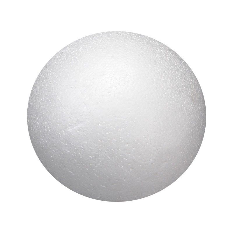 2pcs 8cm Large White Foam Balls,Smooth Solid Craft Balls for Christmas DIY Ornaments make whatever you'd like