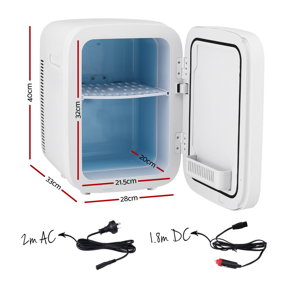 Glacio Mini Fridge 22L Portable White Electric Cooler Warmer Car Office 12V 220V — image 3