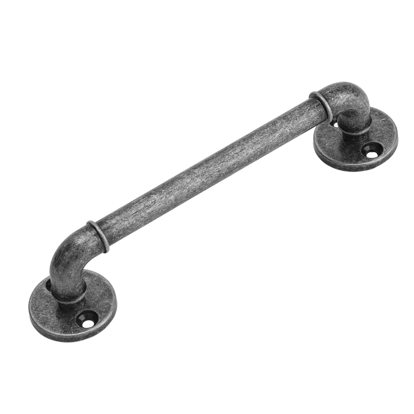 Gate Pull Handle Zinc Alloy Retro Round Base Furniture Hardware for Door Drawer Cabinet Wardrobe Closet Retro Silver โ image 4