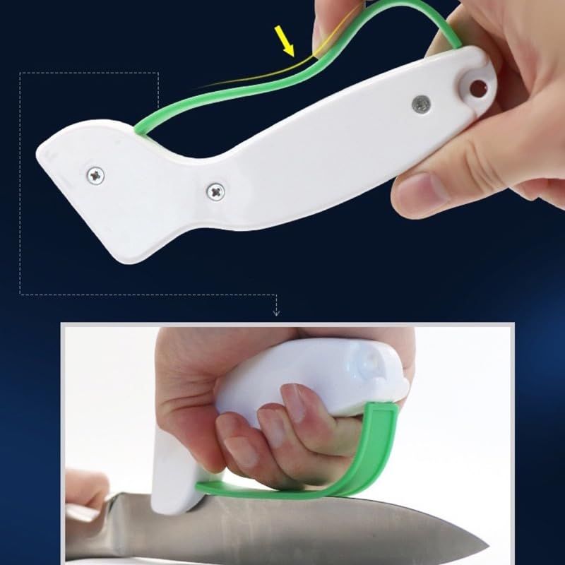 2 pcs Portable Knife Sharpener, Scissors Blade Sharpeners Kitchen Sharpening Tools Handheld Pocket Knives Sharpener For Outdoor โ image 5