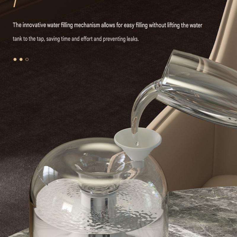 2-piece Bedroom Atmosphere Bundle โ Black Ultrasonic Aroma diffuser Humidifier & Starry Sky Series Projector Night Light for Relaxing Home Decor, Perfect Gift โ image 5