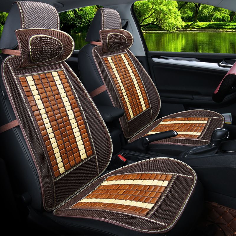 Yi Nirui Bamboo Car Seat Cushion Breathable Cooling Bamboo plate luxury vertical bar