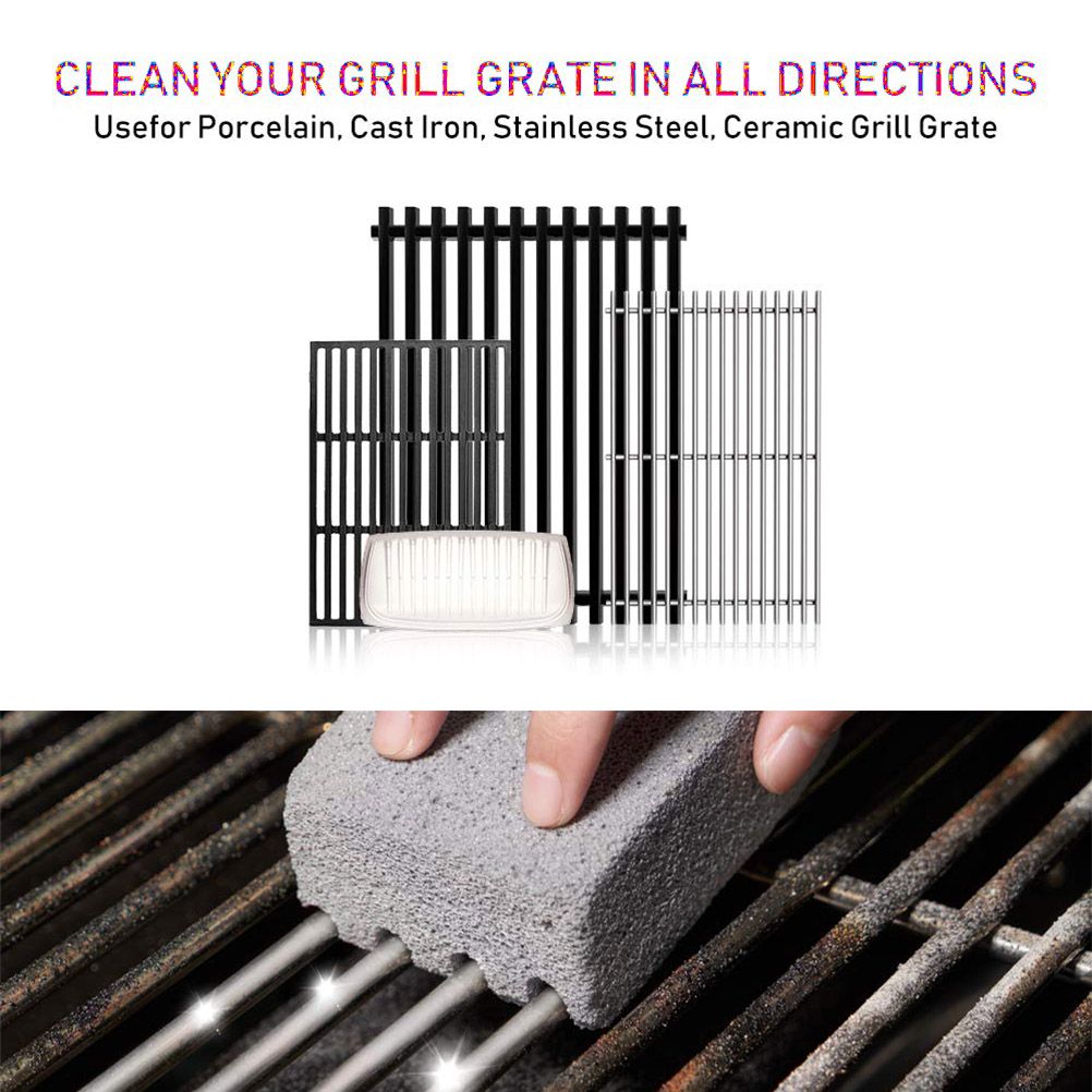 4Pcs Grill Cleaning Bricks Blocks Reusable Descaling Cleaning Pumice Stones for Removing Stains BBQ Cleaning — image 6