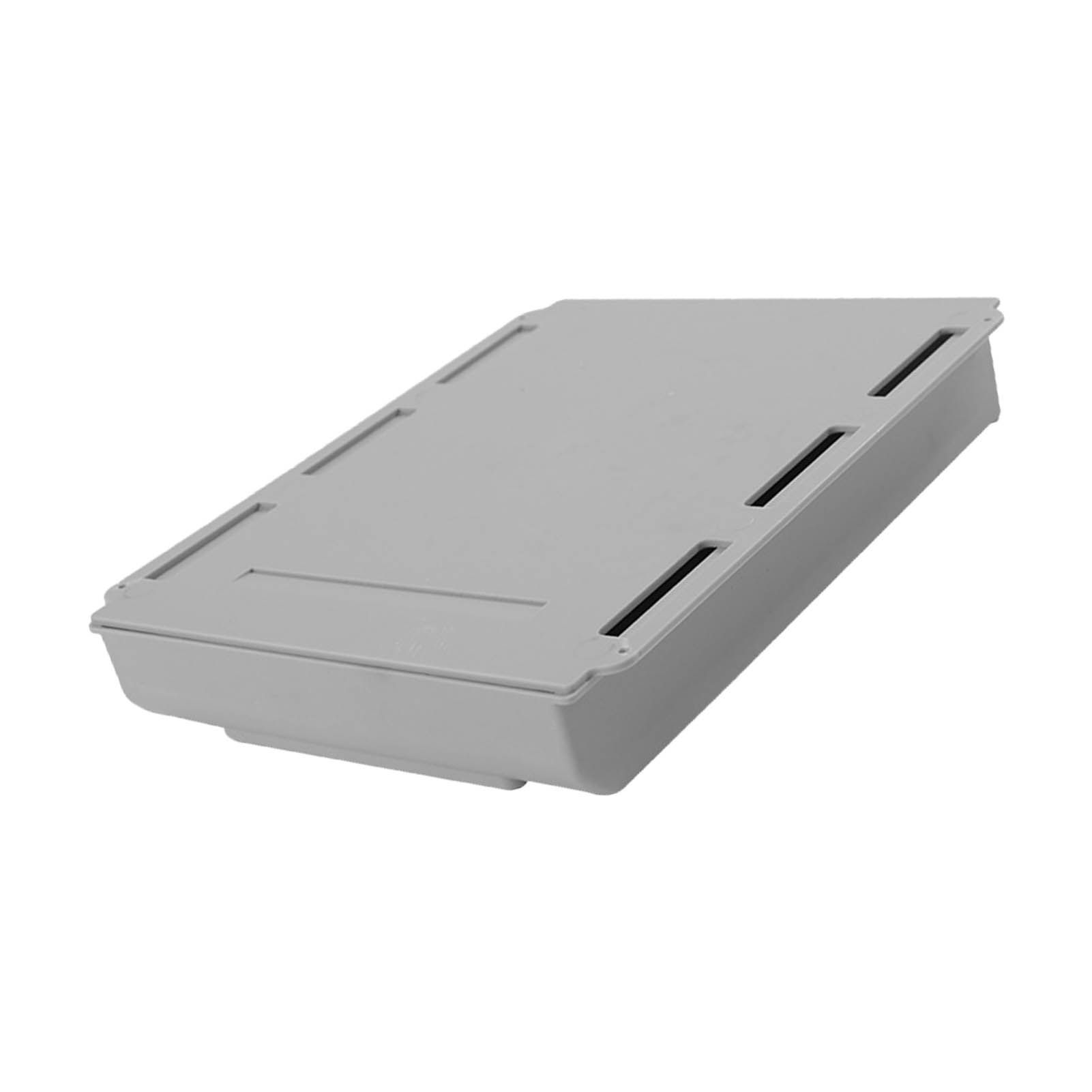 Under Desk Drawer Storage Box Security Punch Free Hidden Self Adhesive Pencil Tray Drawer for Stationery Makeup Pen Extra Large 25.5x20x4.2 / 10.0x7.9x1.7in โ image 2