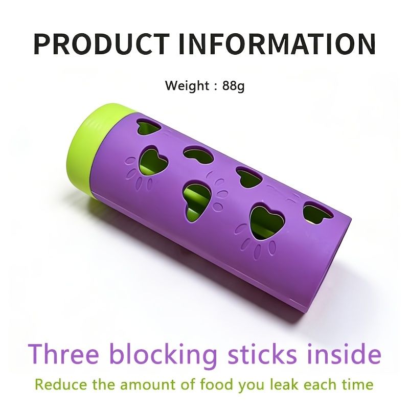 New removable pet slow-food drool toy | chewable snack roller that consumes energy and relieves boredom, suitable for small and medium-sized cats and dogs — image 3