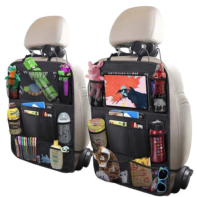 2-Pack Universal Car Back Seat Tablet Holder, 41×61cm, Compatible with All Brands — image 2