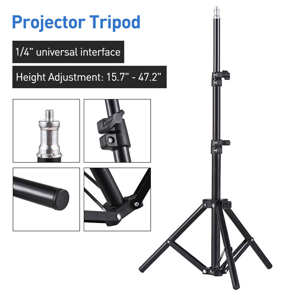 Portable Adjustable Laptop Projector Stand Tripod with Tray โ image 6