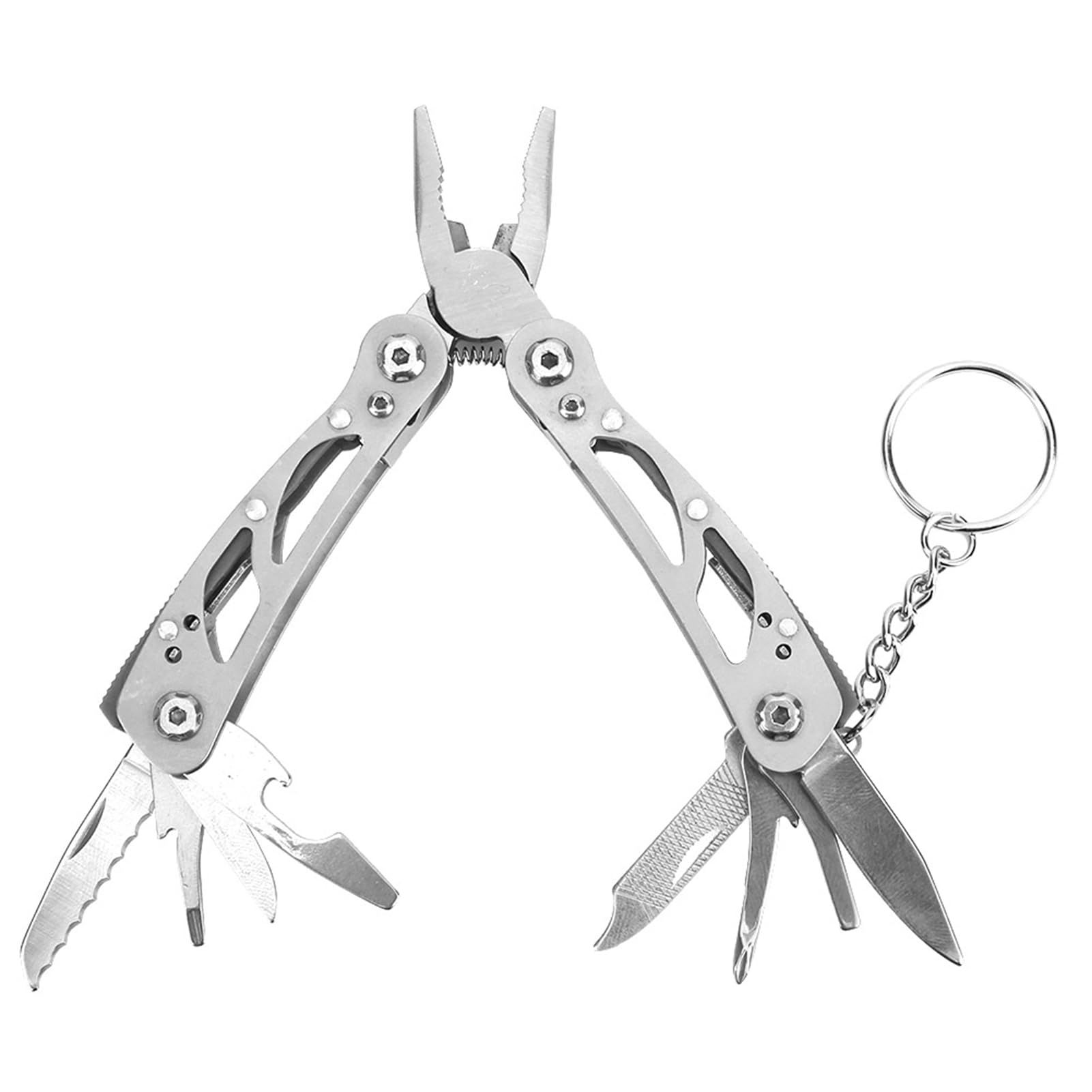 Premium Replaceable Wire Cutters and Saw, Stainless Steel with Leather Sheath for Outdoor Travel Camping Fishing Survival Hunting