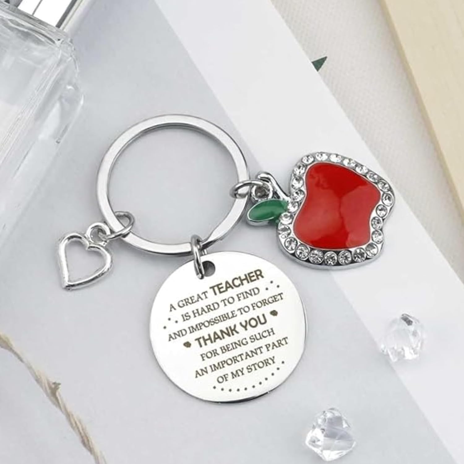 Personalized Teacher Appreciation Keychain, Thank You Gifts for Teachers — image 3