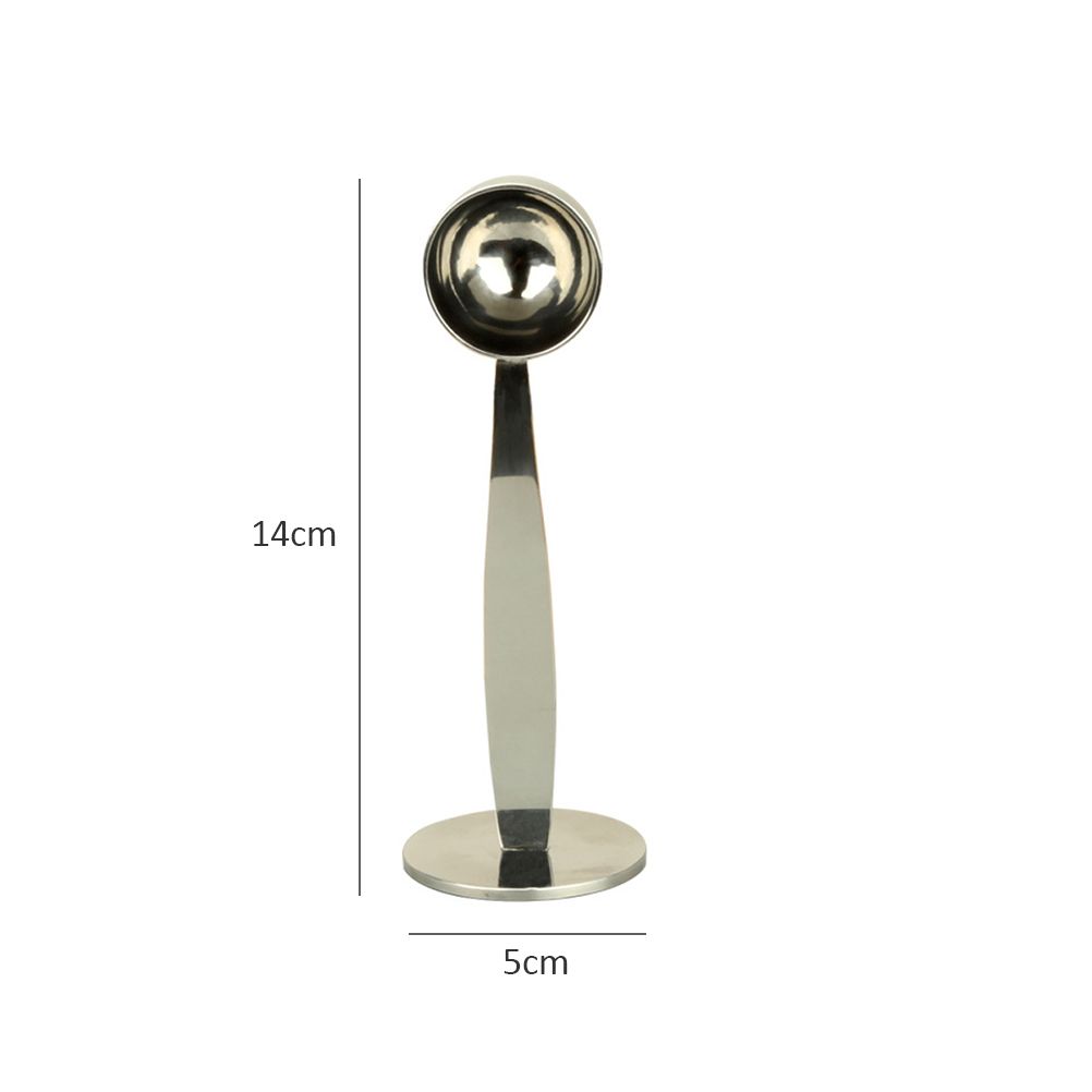 2 in 1 Coffee Spoon Espresso Tamper and Coffee Measure Spoon Dual Purpose Coffee Spoon โ image 2