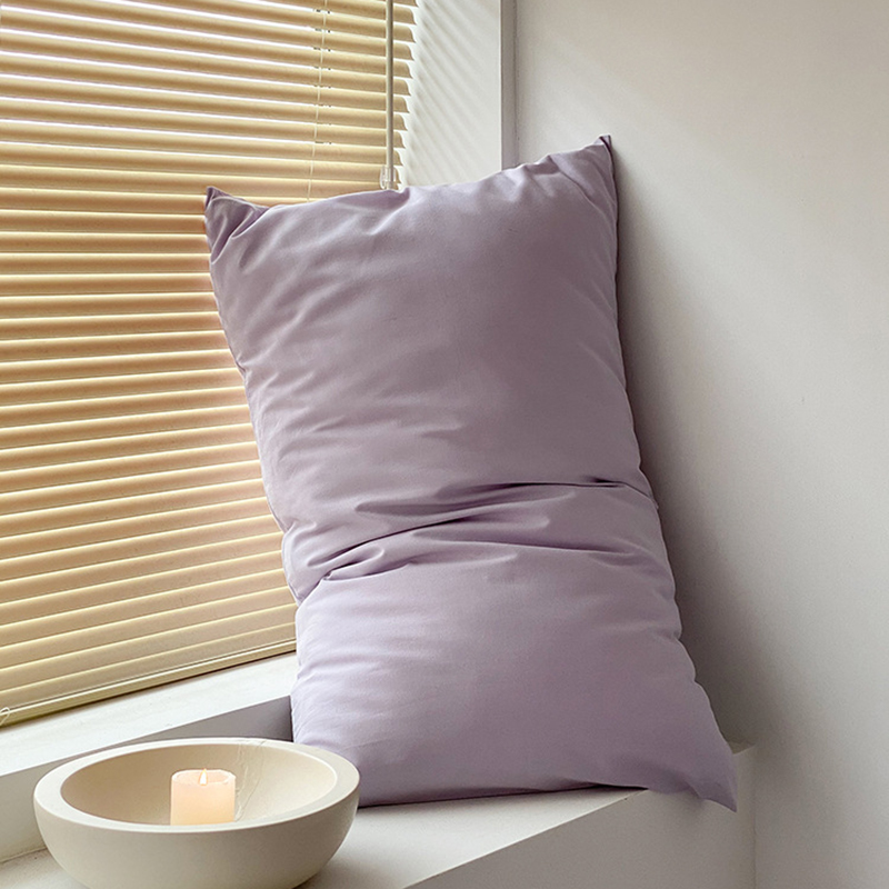 White 100% Cotton Pillowcase Set - Envelope Closure(without pillow core) โ image 4