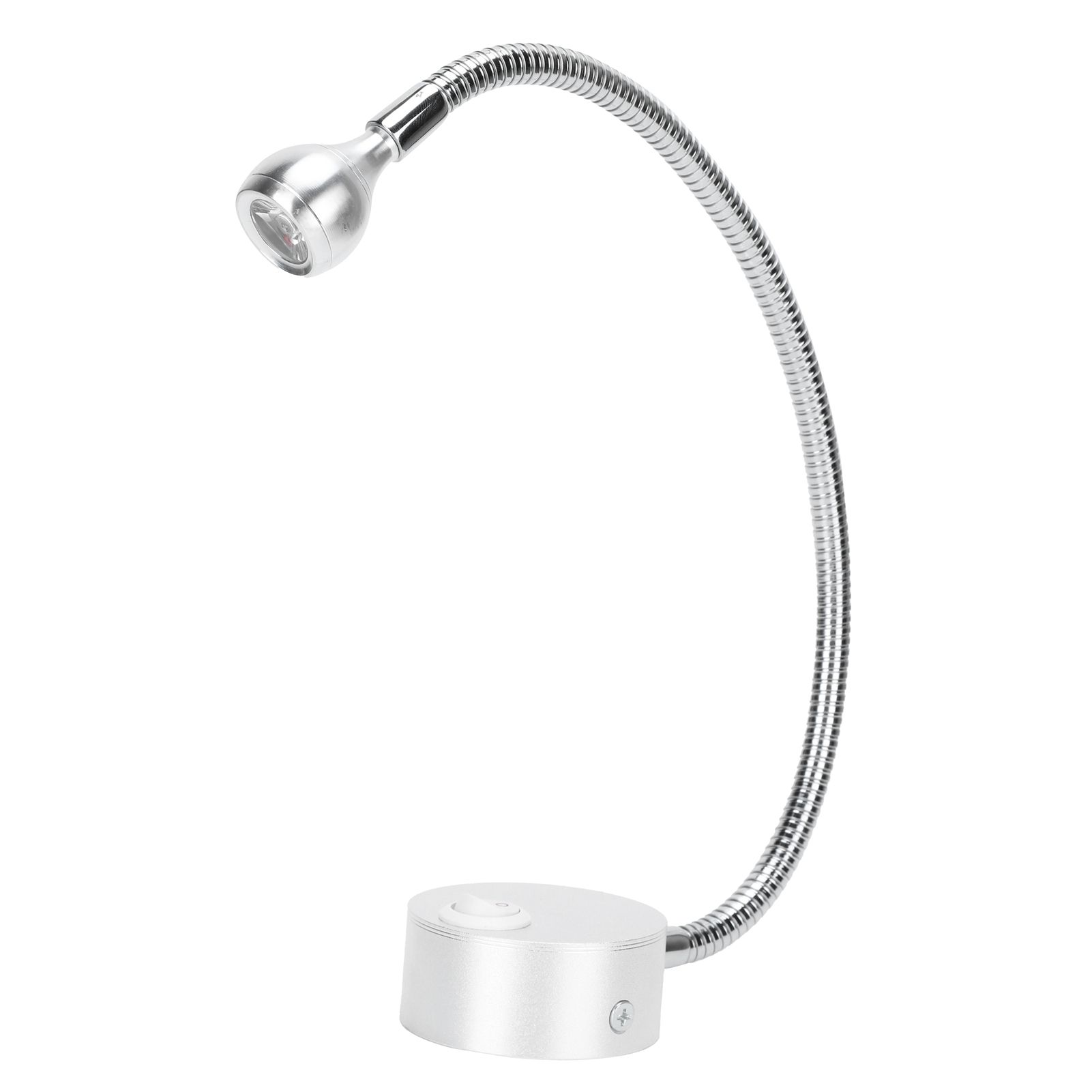 4000K Side Hole Type LED Gooseneck Lamp Wall Lamp Spotlight Wall Sconces for Bedroom 110‑240V