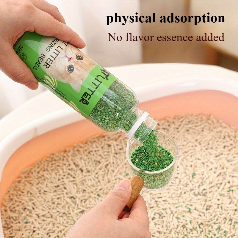 Premium Cat Litter Deodorizer Beads – Natural Odor Eliminator for Litter Box, Long-Lasting Scented Crystals with Lavender, Rose, Lemon, Green Apple & Jasmine — image 4