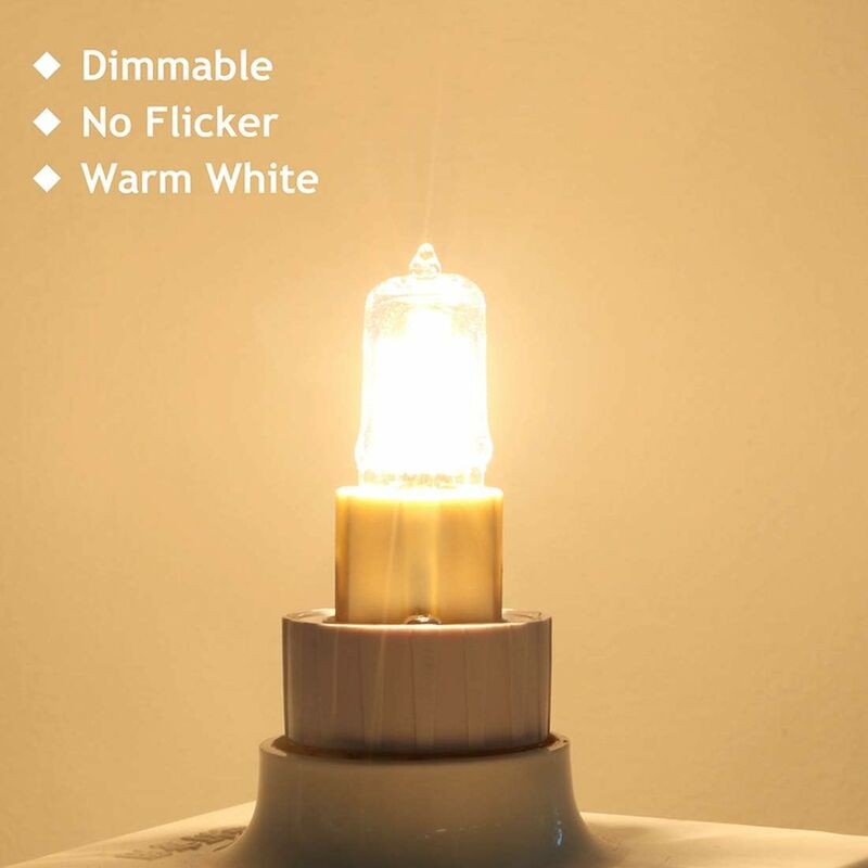 G9 Bulb 42W (44W) Dimmable Warm White 2800K, G9 Halogen Bulbs For Indoor Lighting 230V G9 Capsule Bulbs, Pack Of 10 — image 4