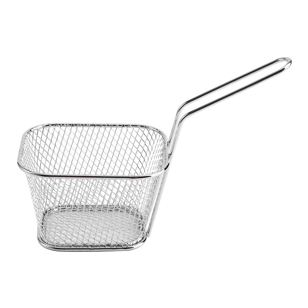8Pcs Mini Stainless Steel Chips Deep Fry Baskets Food Presentation Strainer Potato Cooking Tool โ image 2