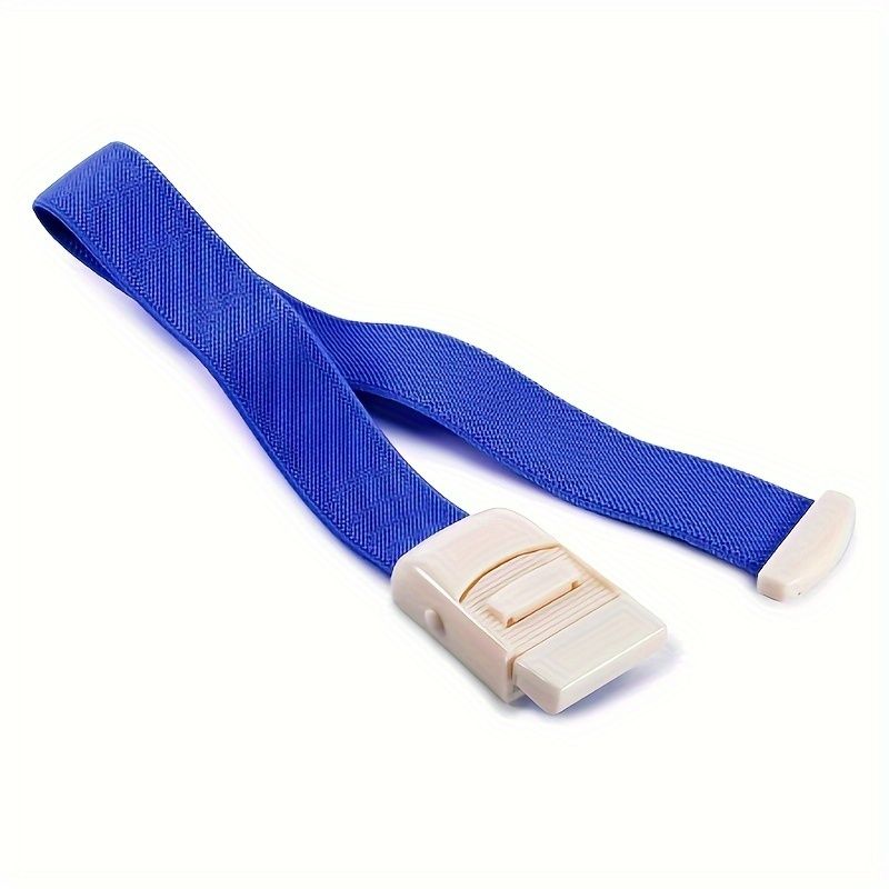 1pc Colorful Emergency Tourniquet Quick Release Buckle First Aid for Outdoor Sport Emergency Bleeding Stopping Blue2+Red2 — image 2