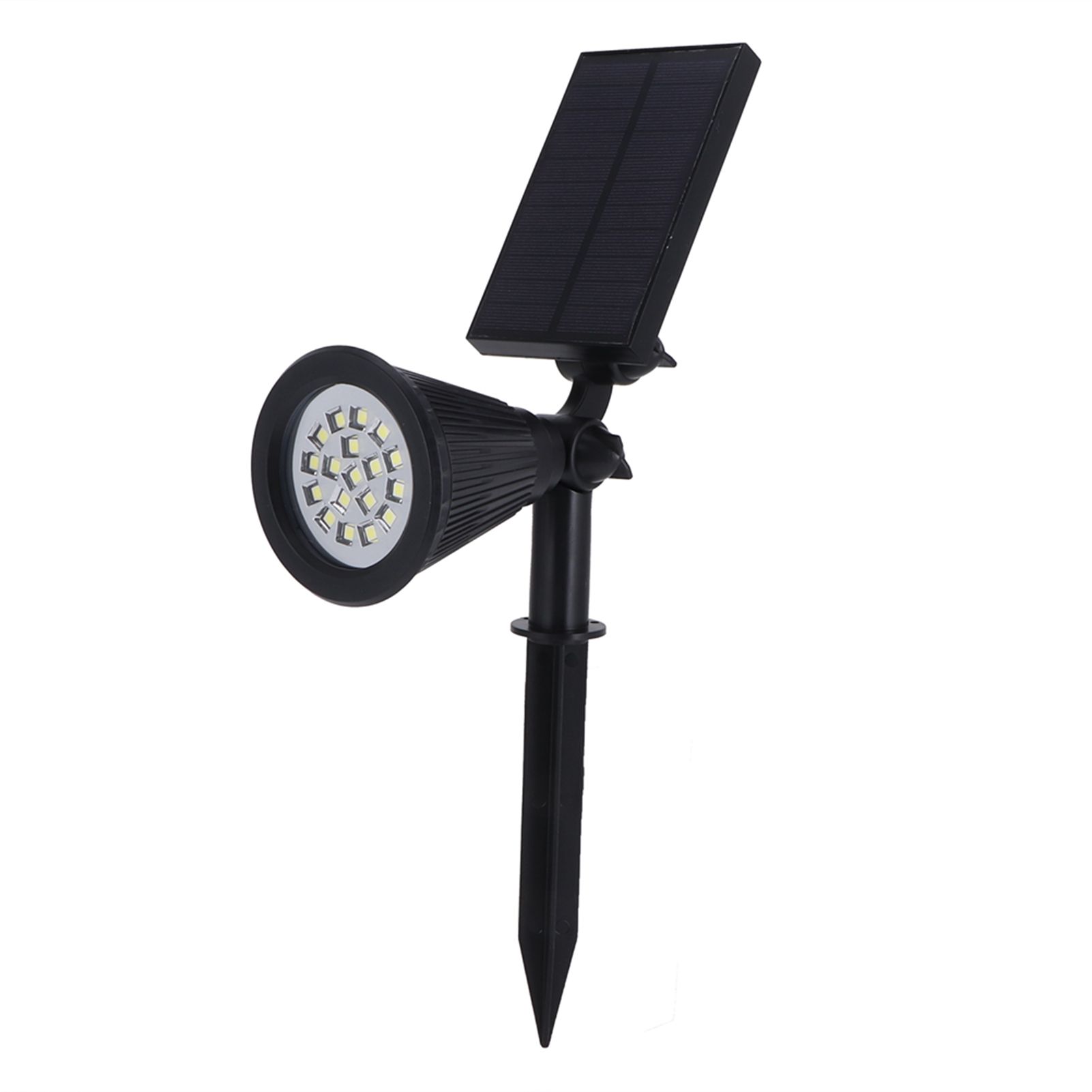 LED Solar Lawn Lights Spotlights with 18pcs Chips for Outdoor Garden Park Yard Spike Lamps(Lumière colorée ) — image 6