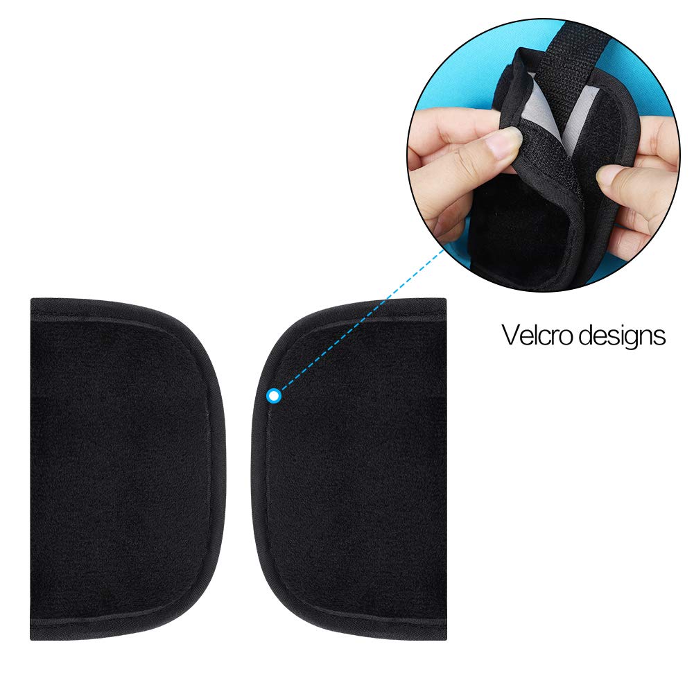 Car Seat Strap Pads for Baby Kids Toddler, Soft Car Seat Strap Covers Shoulder Pads for All Baby Car Seats, Stroller, Pushchair, High Chair — image 2