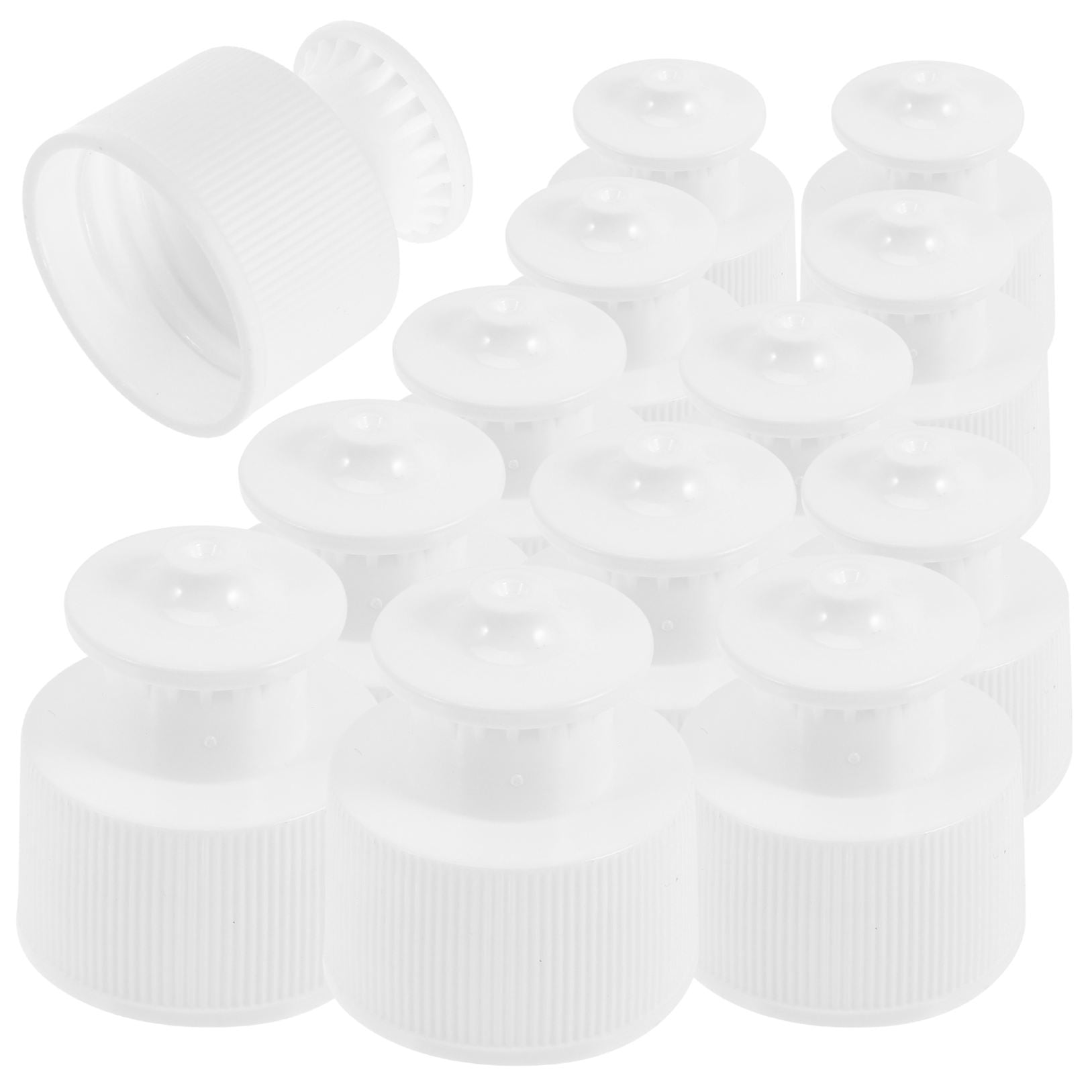 PE Reusable Water Bottle Caps 40Pcs for Athletes and Outdoor Activities — image 4