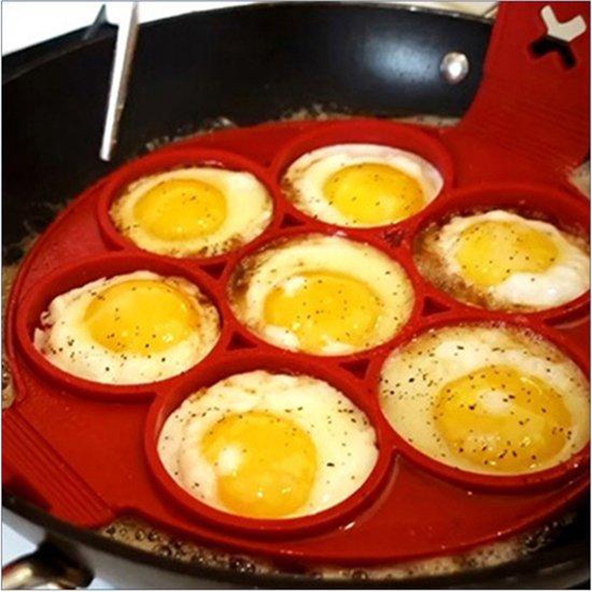Silicone Pancake or Egg Baking Mold — image 4