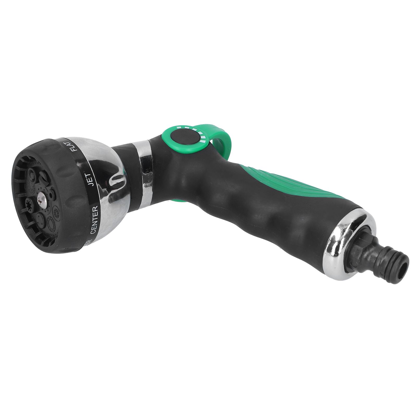 Garden Hose Spray Nozzle AntiSlip 8 Adjustable Patterns Water Sprayer Quick Connector Set(G3/4 ) — image 2