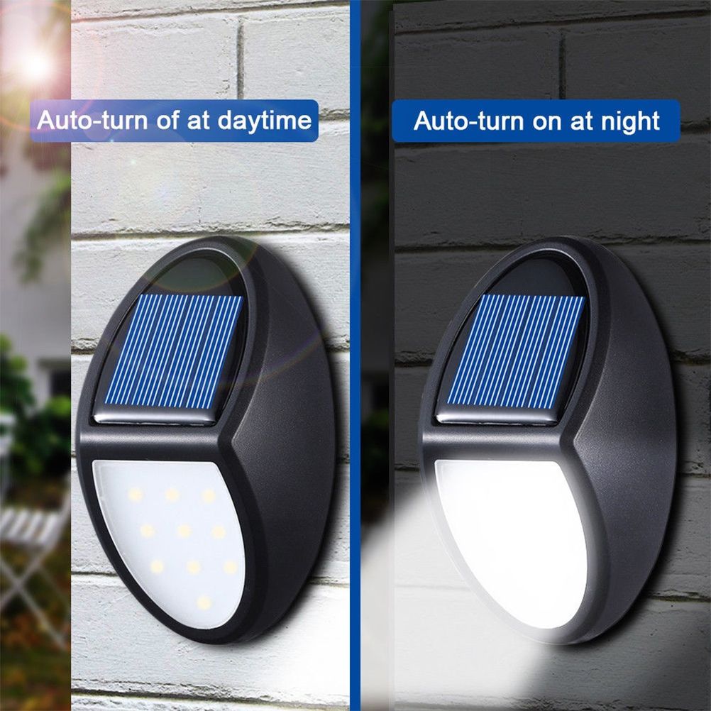 10LED Solar Light Wall Lamp IP65 Waterproof Outdoor Solar Garden Light for Yard Courtyard Led Solar Lamp — image 6