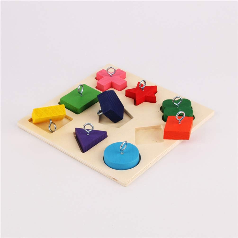 Bird Puzzle Toy Parrot Educational Toys Bird Feeder Wooden Toys B โ image 3