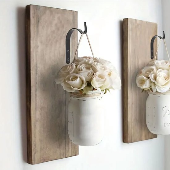 Hanging hooks - Set of 4 - Wall mounting - Suitable for bird feeders - Black - Suitable for indoor and outdoor use โ image 5