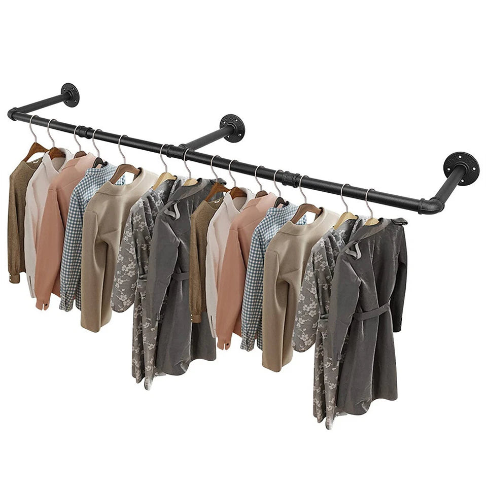 Adjustable Wall-Mounted Clothes Rack (90โ180 cm) โ image 2