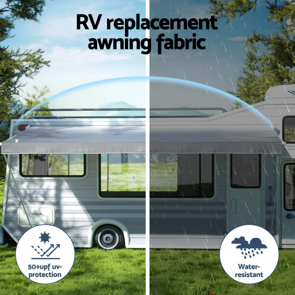 Weisshorn 12ft Caravan Awning RV Replacement Fabric 3.40M x 2.42M โ image 4
