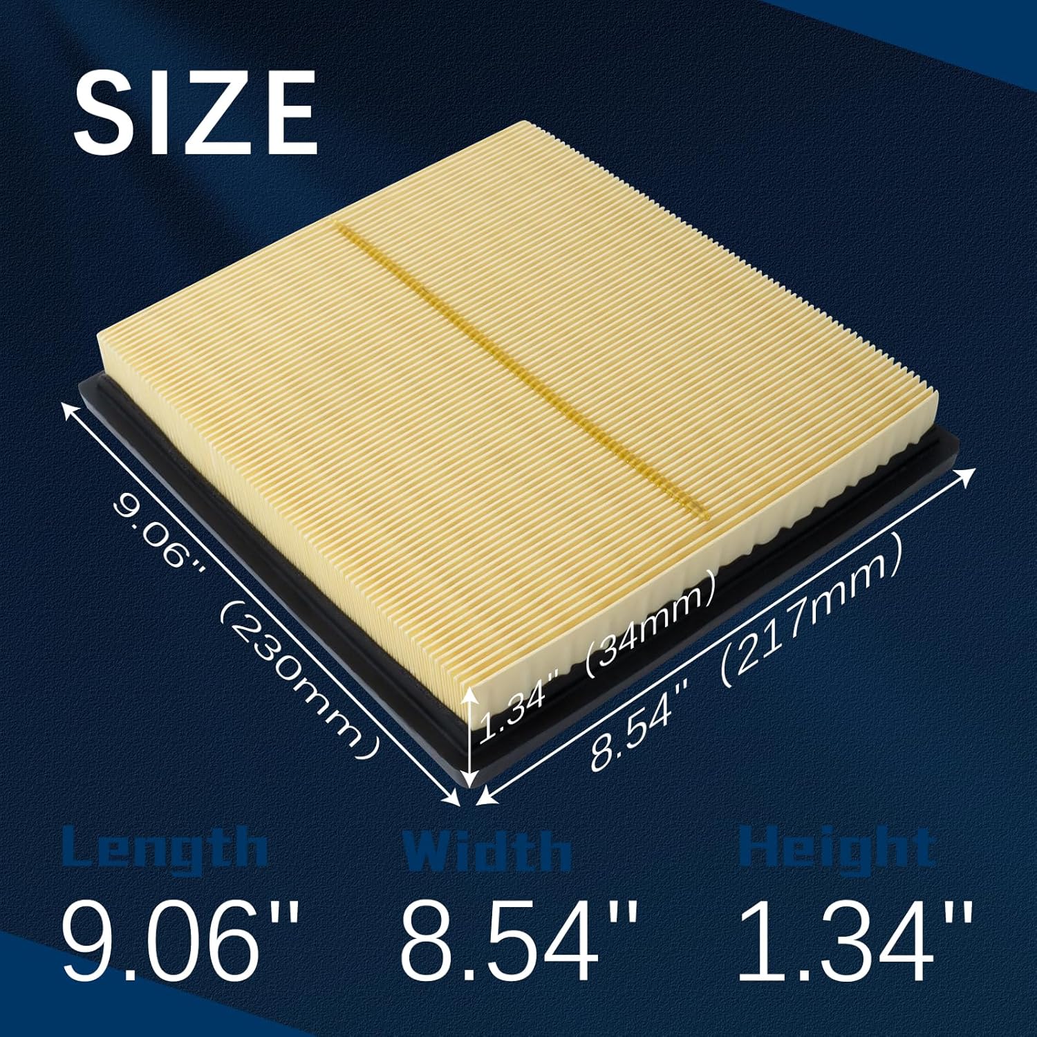16546AA16A Engine Air Filter for 2017-2023 Subaru Impreza,2018-2023 Crosstrek,2019-2023 Ascent/Forester,2020-2023 Legacy/Outback โ image 3