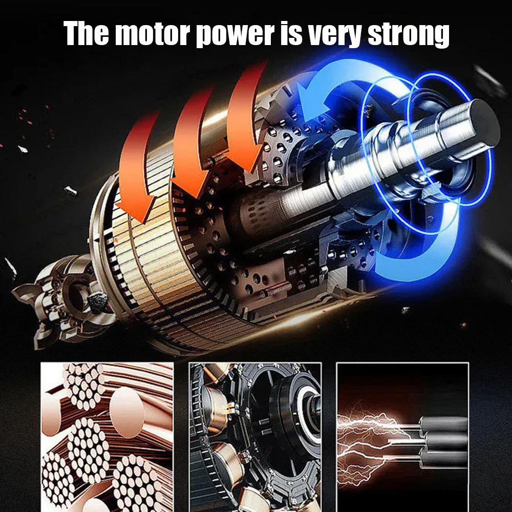 2-in-1 Cordless Electric Leaf Blower Dust Suction Vacuum Cleaner With 2 Battery โ image 3