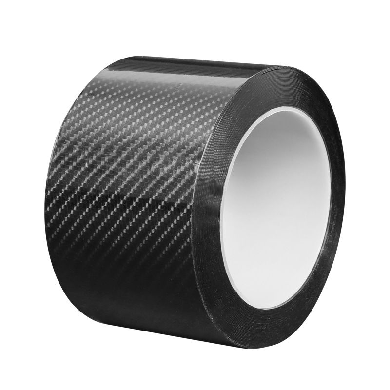 Car Door Protection Strip Wu dayi Carbon Fiber 3x3m Carbon fiber pattern sticker [5d] three layers 7cm width* 10m length