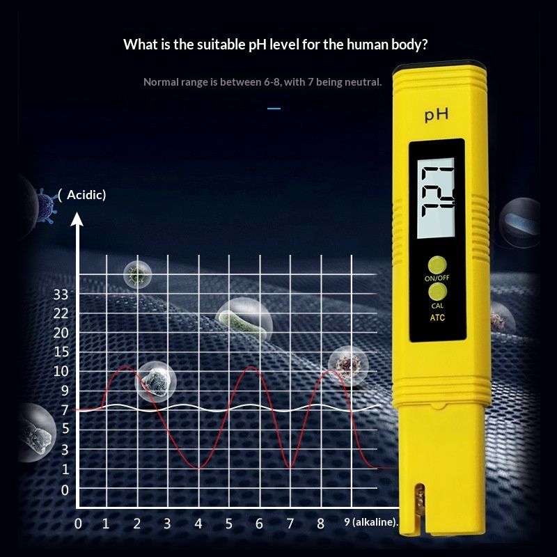 PH Meter, Digital PH Meter for Water, 0.01 High Accuracy PH Tester with 0-14 PH Measurement Range for Hydroponics, Household Drinking, Pool and Aquarium โ image 3
