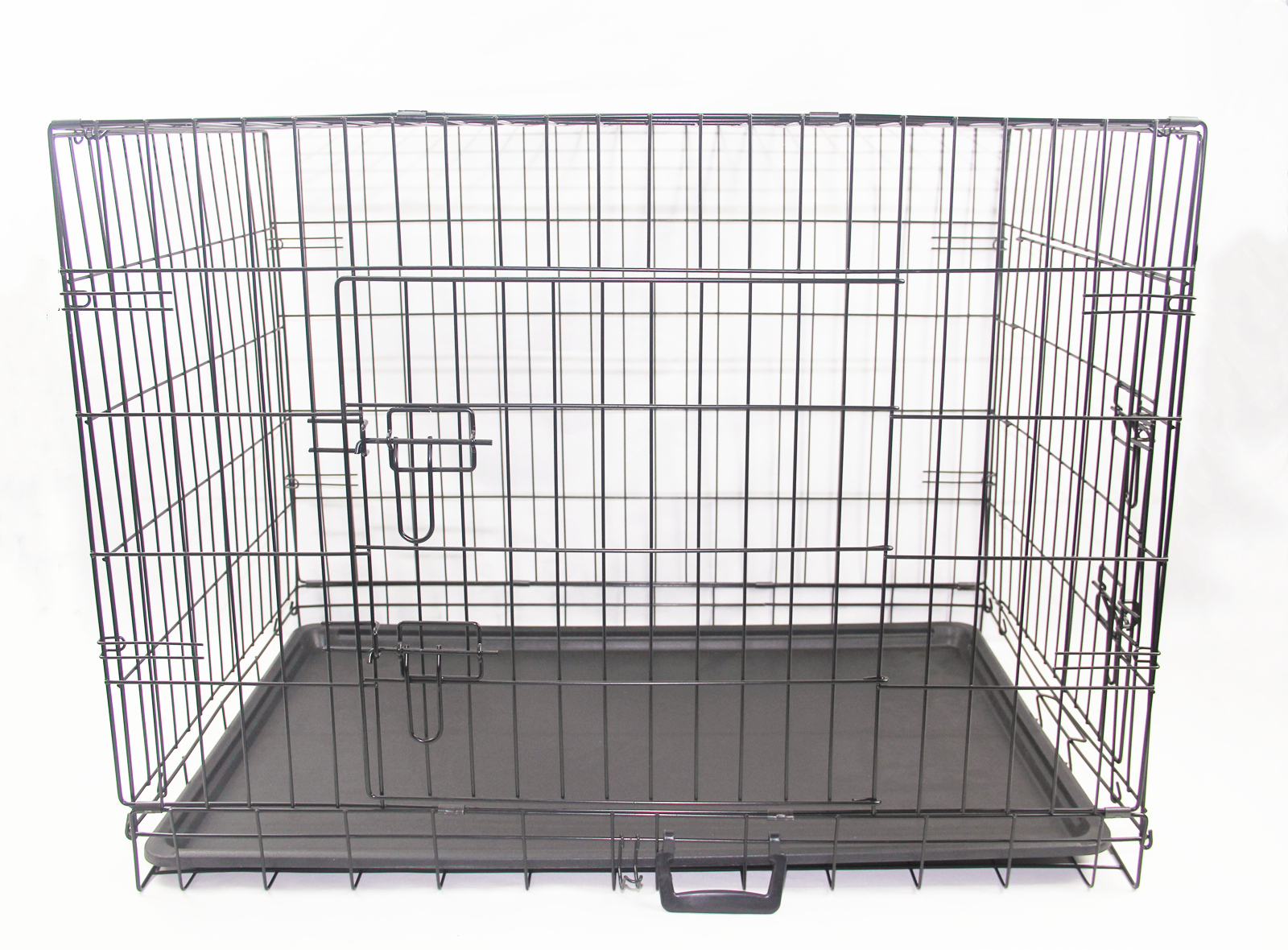 YES4PETS 24' Portable Foldable Dog Cat Rabbit Collapsible Crate Pet Cage with Cover Mat โ image 4