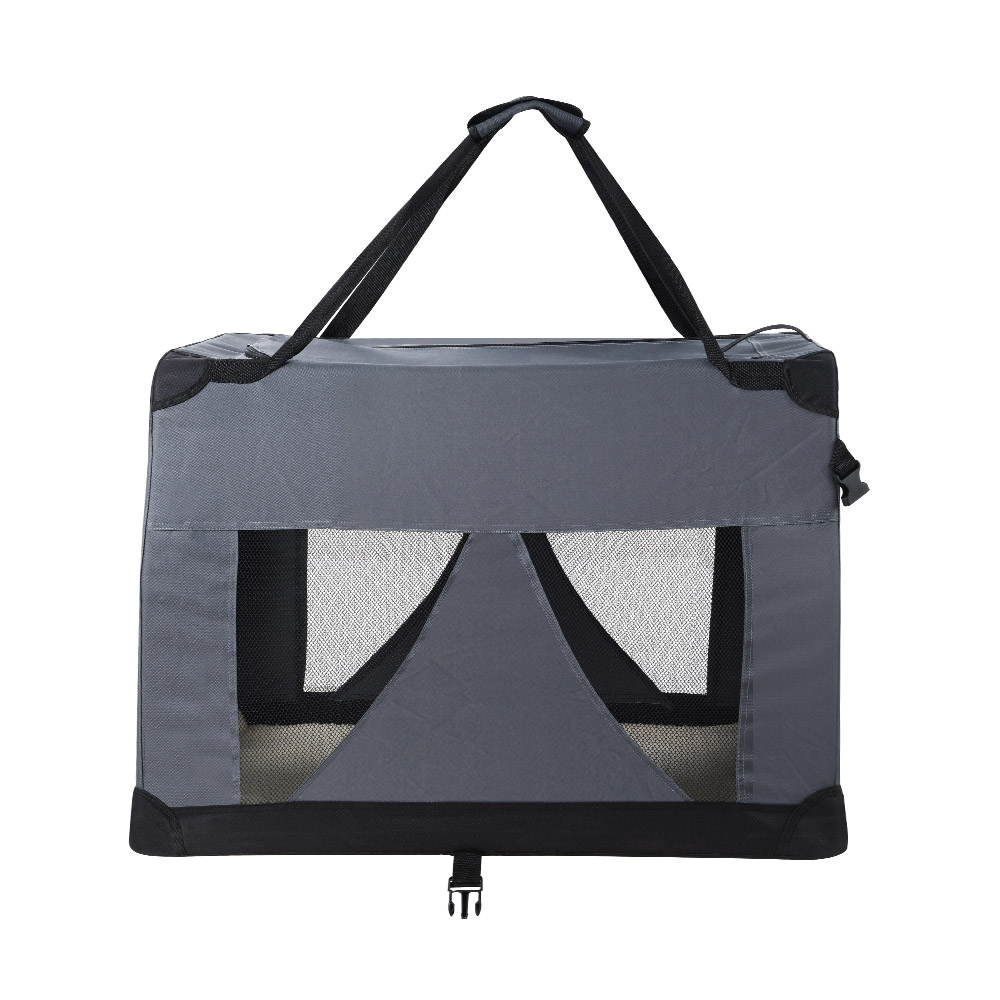 i.Pet Pet Carrier Soft Crate Dog Cat Travel 60x42CM Portable Foldable Car M โ image 3