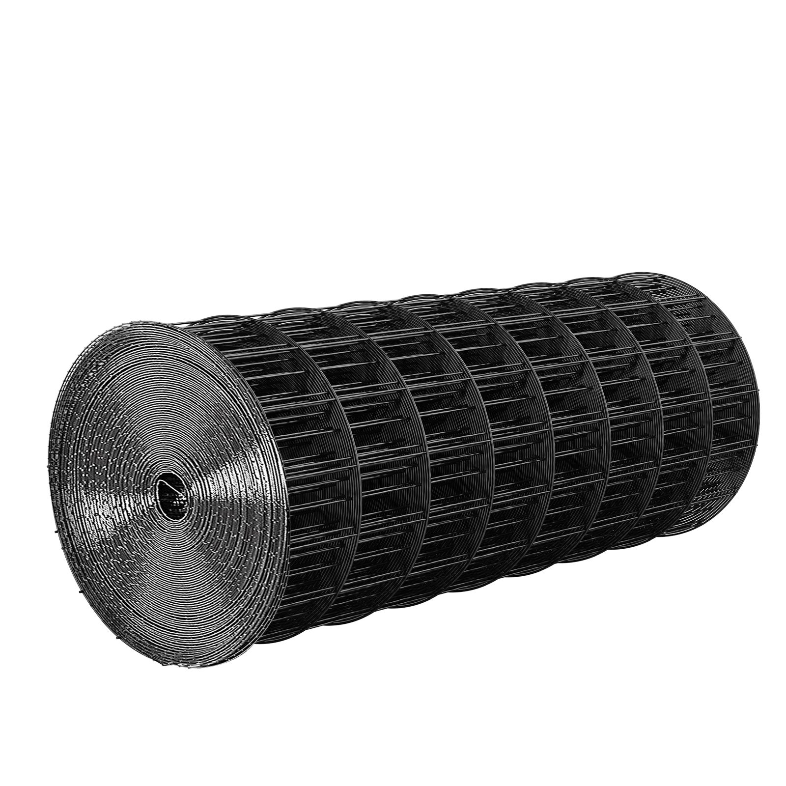 Hardware Cloth 61cm x 7.62m, 2 × 3 in Mesh 16 Gauge Galvanized Wire Mesh Roll, Weather-Resistant Vinyl Coated Chicken Wire Fencing, Heavy Duty Welded Garden
