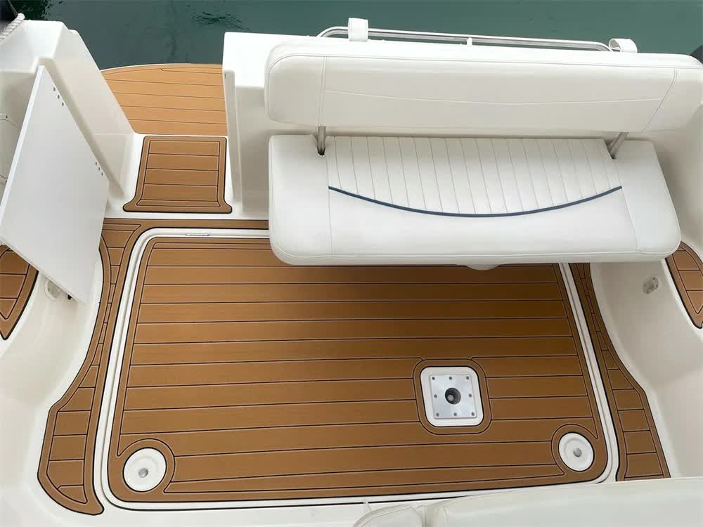 2000 Bayliner 2855 Swim Platform Cockpit Boat EVA Faux Foam Teak Deck Floor Pad โ image 3