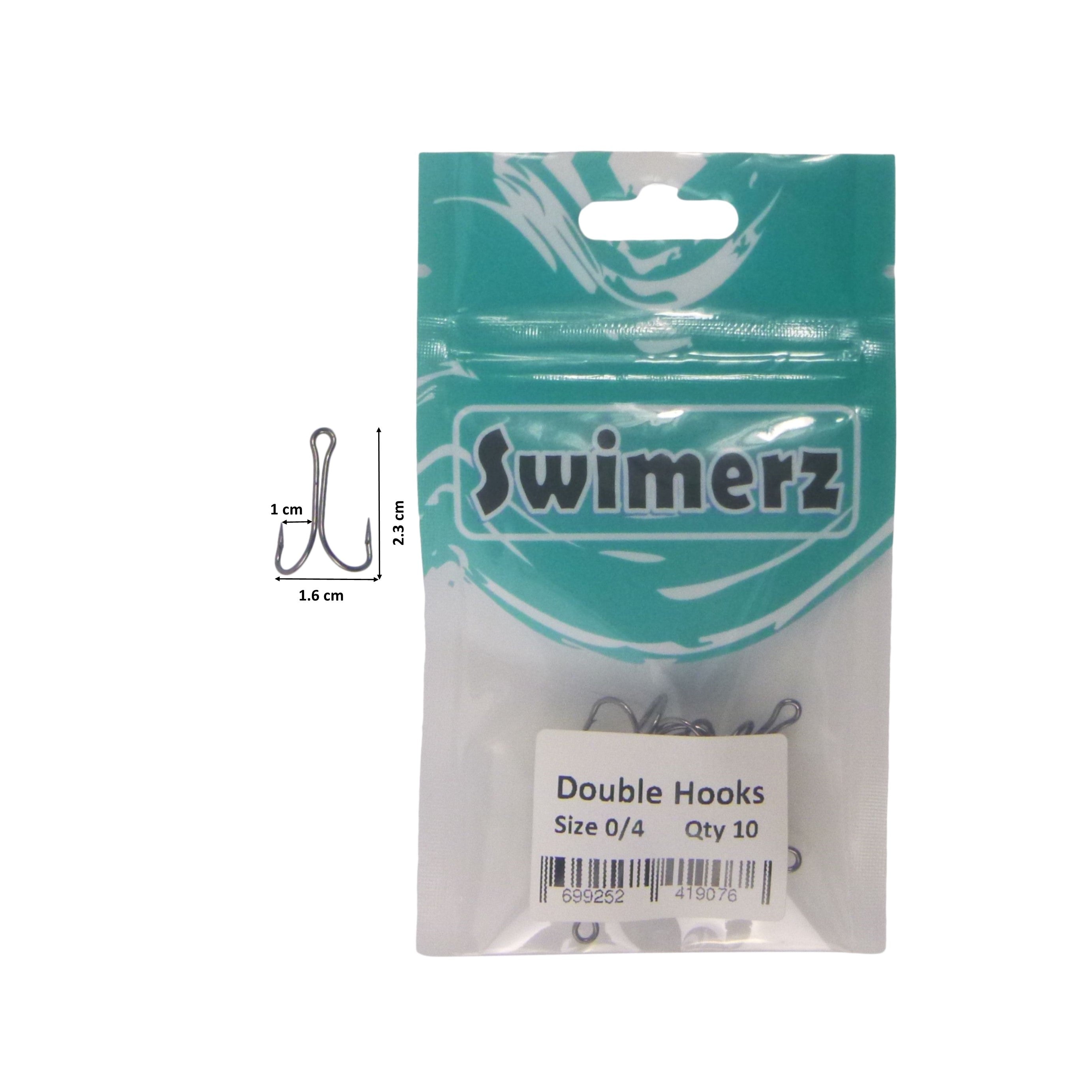 Swimerz Size 4 Extra Strong Double Hook 10 Pack — image 3