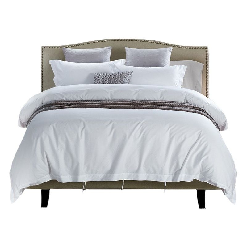 Hotel Style Quilt Cover 4 Piece Bedding Set Light luxury five-star room for white thickening 1.8x 2.0 m [all-inclusive bed hat]] — image 2