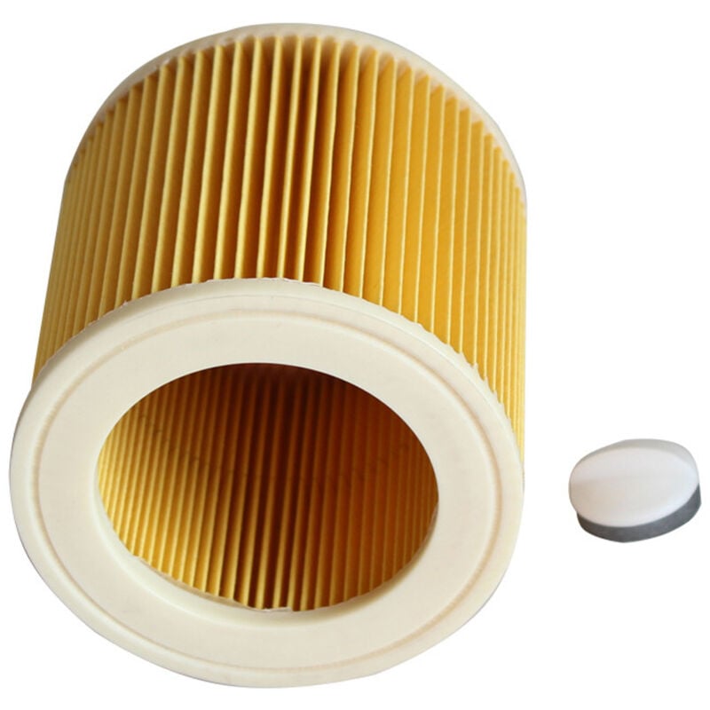 2x Cartridge Filter for Vacuum Cleaner, Compatible with Kärcher WD2 WD3 MV3 MV2 A2004 A2054 A2204 A2656 — image 2