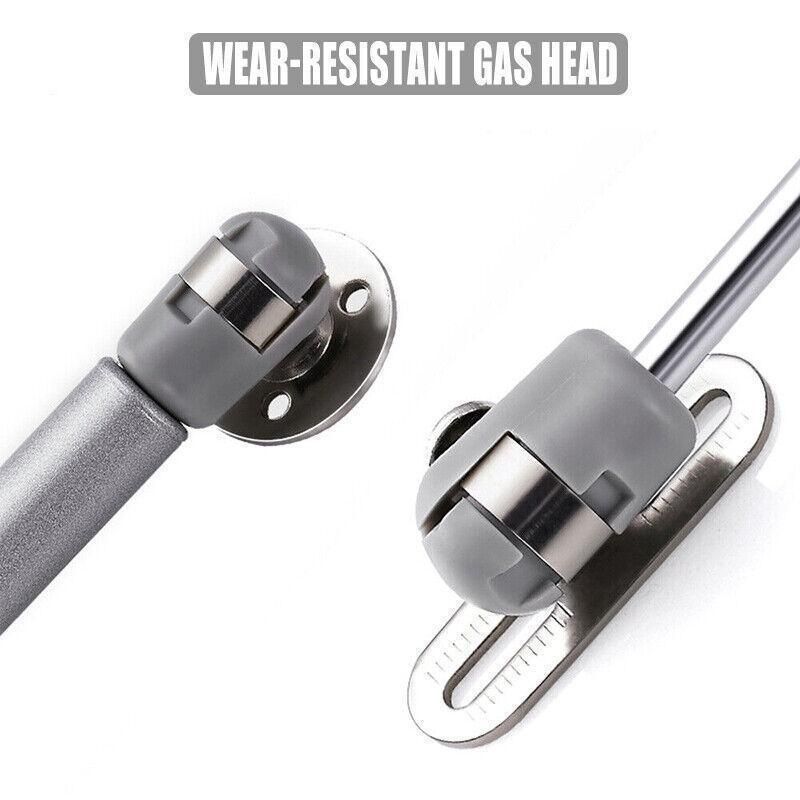 4PCS 60N Gas Strut Kitchen Cabinet Cupboard Door Hinges Stays - Black — image 4