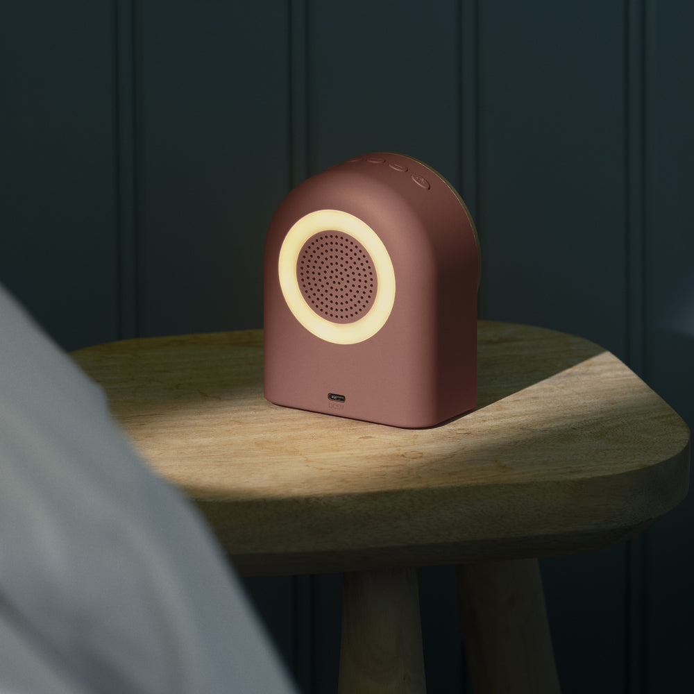 Kreafunk Ivy Alarm Clock W/ Bluetooth Speaker - Terracotta — image 3